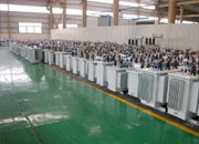 通化油浸式变压器成品车间
